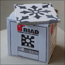 RIAD-Zementfliesen, aus unserer eigenen Manufaktur in Marokko