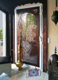 Dekorpaneele als Sichtschutz • Kundenfoto