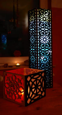 Kundentipp • Leuchtobjekte aus Laserschnitt-Paneelen 