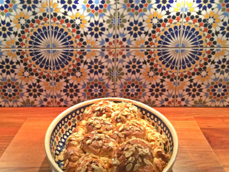 Spanische Fliesen als Fliesenspiegel • Kundenfoto 