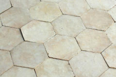 Cotto Bodenplatte hexagonal, Artikel-Nr.: Co-2030-16B