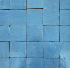 Zelliges Quadrat hellblau